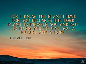 Jeremiah 29 v 11