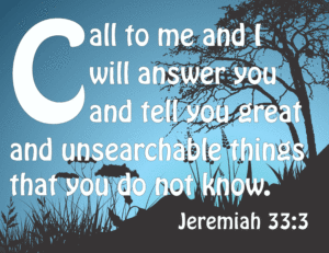 Jeremiah 33-3
