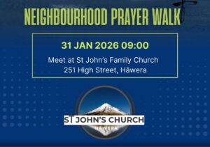 Neighbourhood Prayer Walk @ Hawera Presbyterian Church